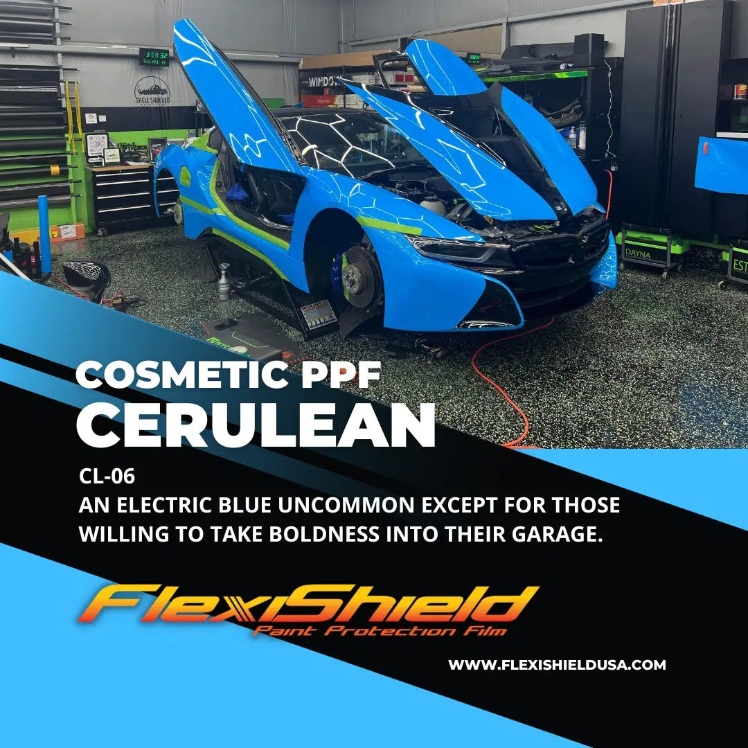 Gloss Cerulean Blue by FlexiShield (CL-06)