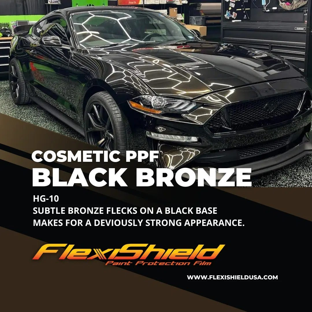 Gloss Black Bronze Metallic by FlexiShield (HG-10)