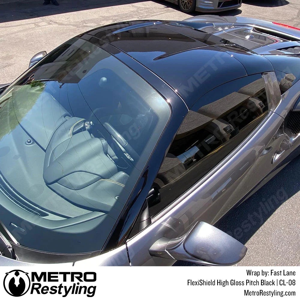 Gloss Pitch Black by FlexiShield (CL-08)