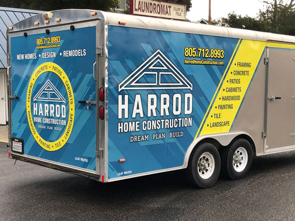 Custom Wrap for Trailers