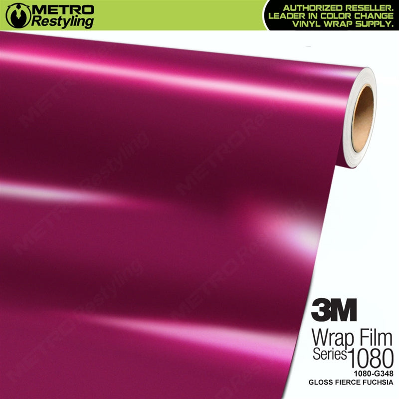 3M 1080 Gloss Fierce Fuchsia Vinyl Wrap | G348