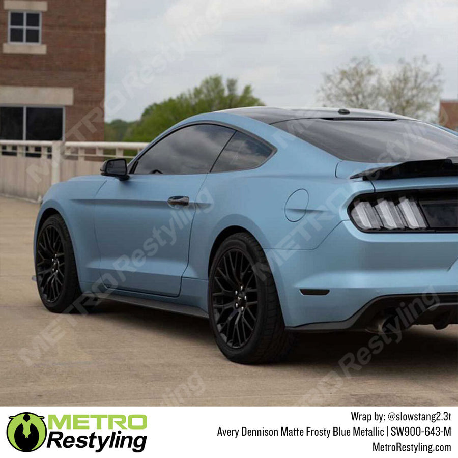 Matte Metallic Frosty Blue by Avery Dennison (SW900-643-M)