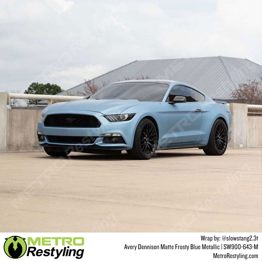 Matte Metallic Frosty Blue by Avery Dennison (SW900-643-M)
