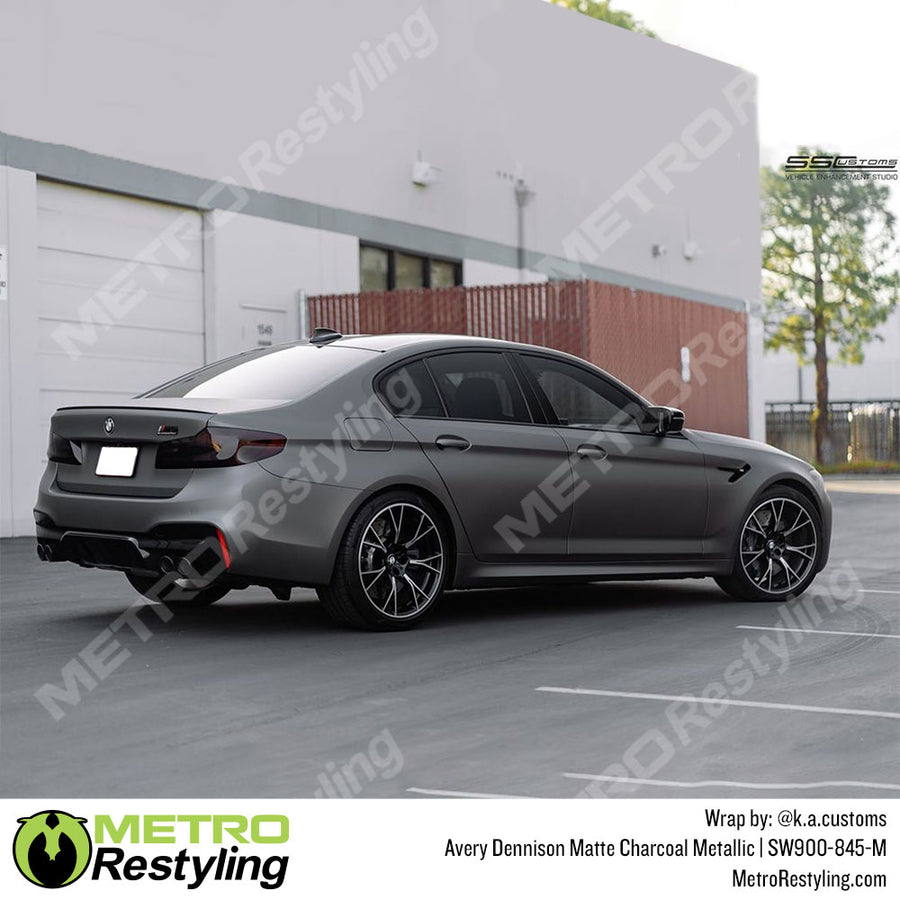 Matte Metallic Charcoal by Avery Dennison (SW900-845-M)