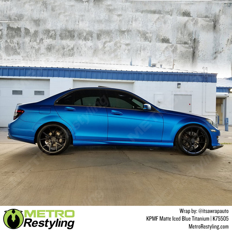 Matte Iced Blue Titanium by KPMF (K75505)