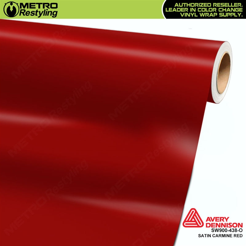 Satin Carmine Red by Avery Dennison (SW900-438-O)