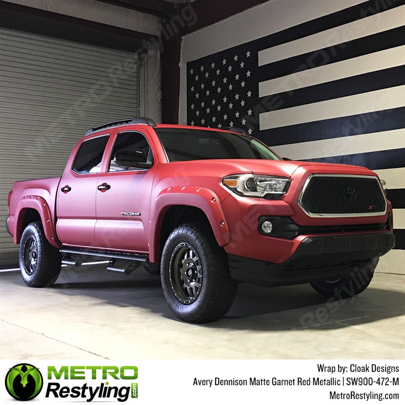 Matte Metallic Garnet Red by Avery Dennison (SW900-472-M)