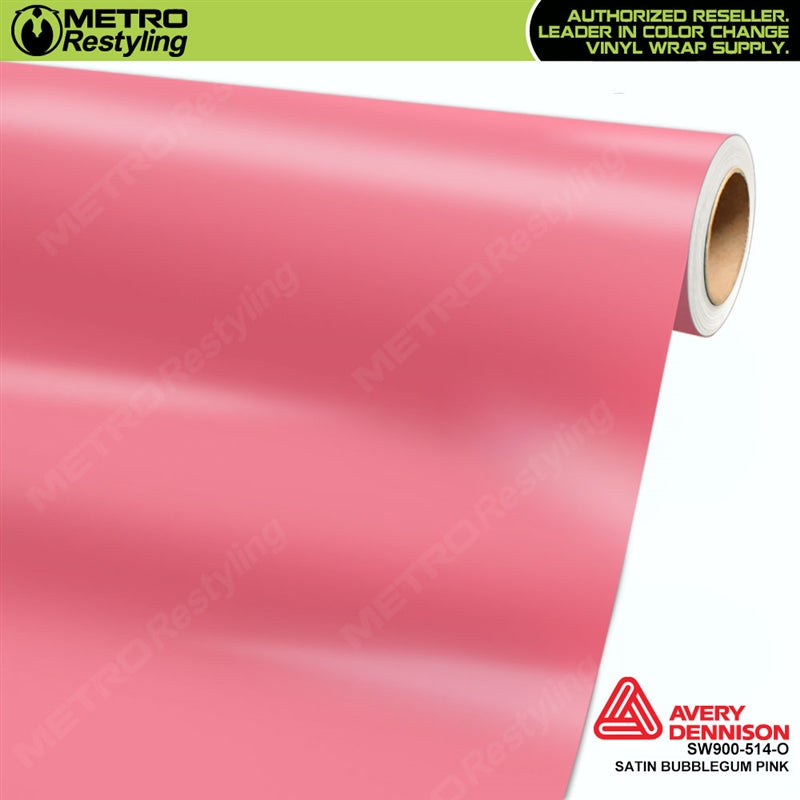 Satin Bubblegum Pink by Avery Dennison (SW900-514-O)