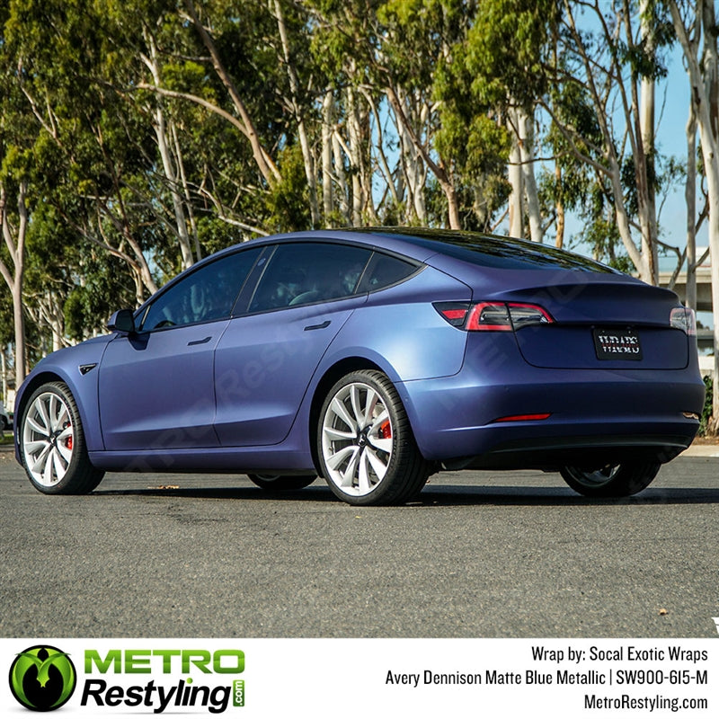 Matte Metallic Blue by Avery Dennison (SW900-615-M)