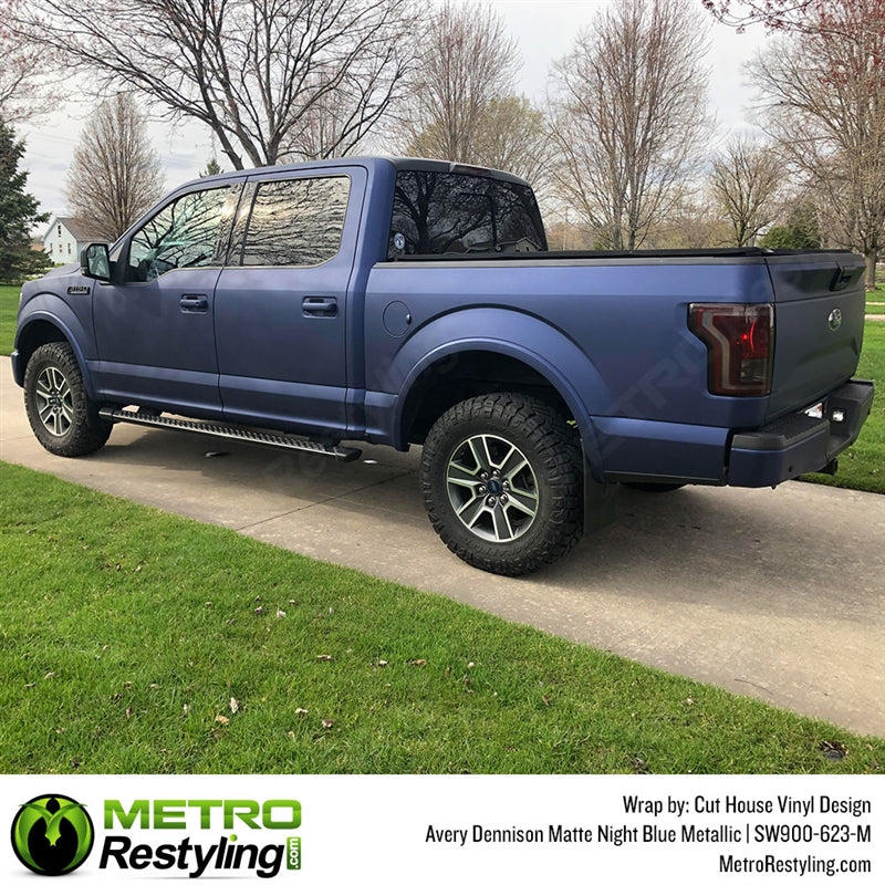 Matte Metallic Night Blue by Avery Dennison (SW900-623-M)