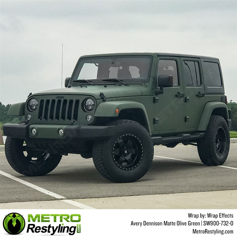 Matte Olive Green by Avery Dennison (SW900-732-O)