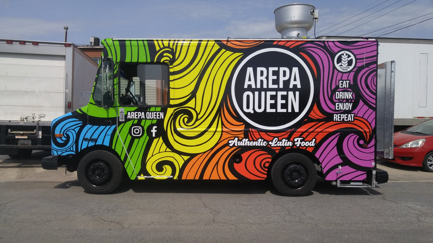 Custom Wrap for Food Trucks