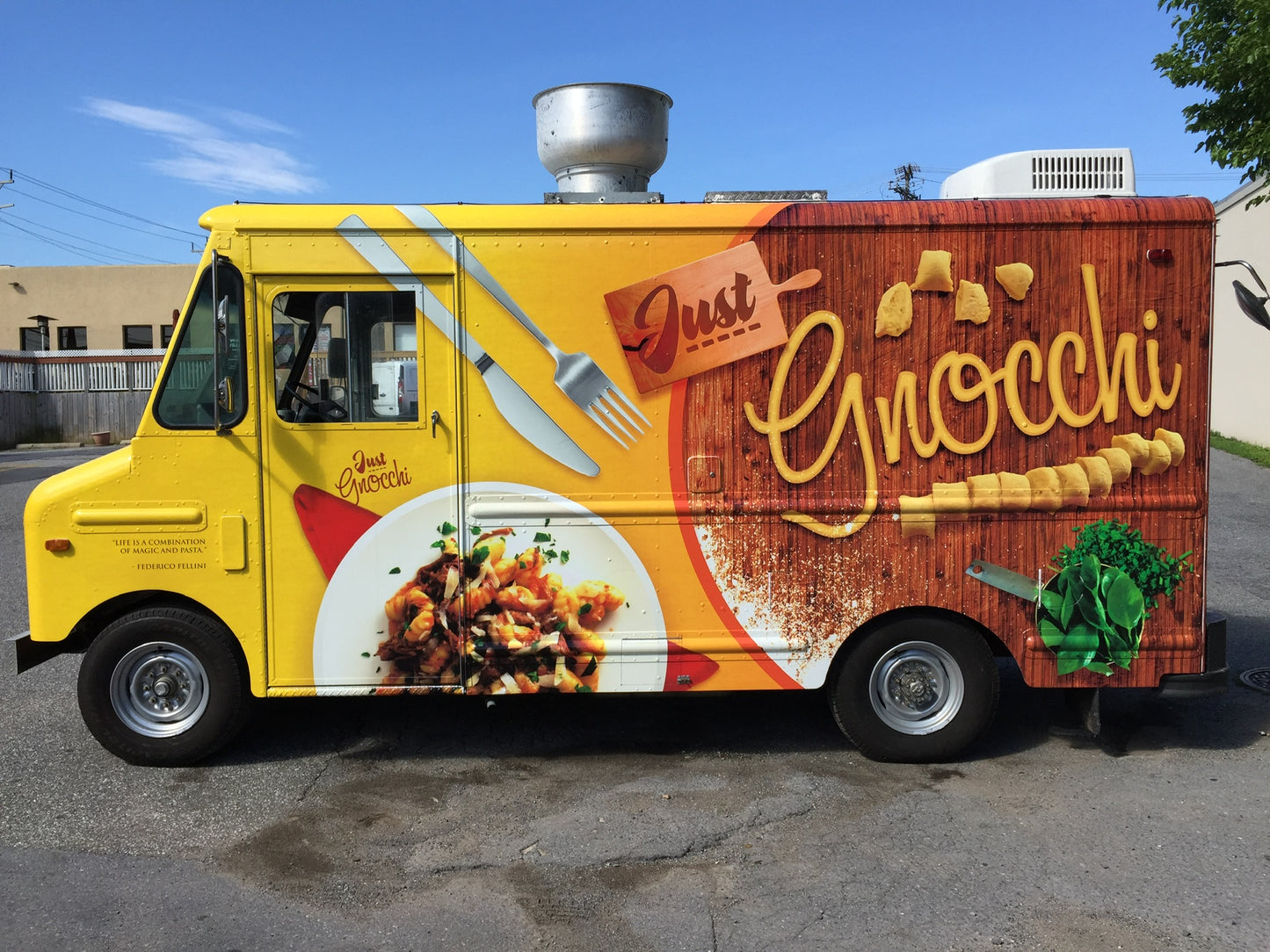 Custom Wrap for Food Trucks