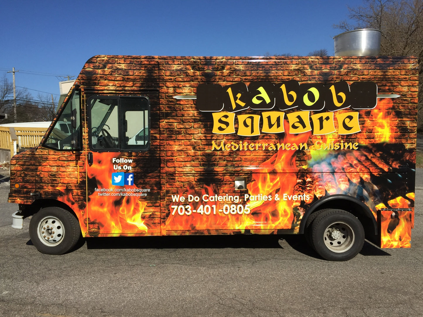 Custom Wrap for Food Trucks
