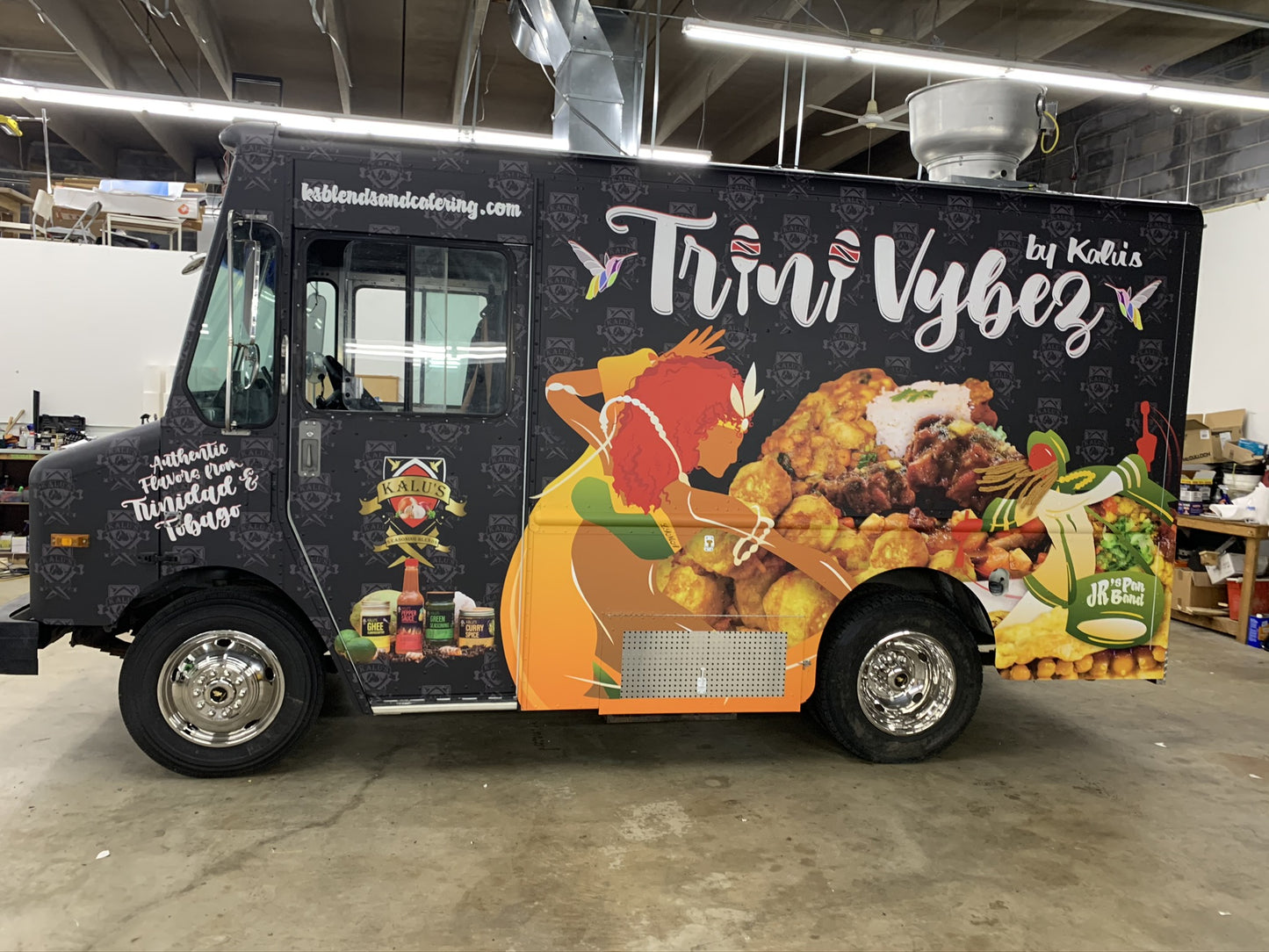 Custom Wrap for Food Trucks