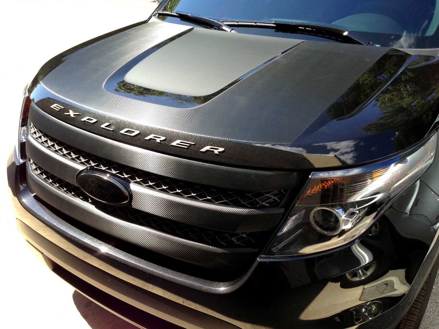 Vinyl Wrap for Front Grille