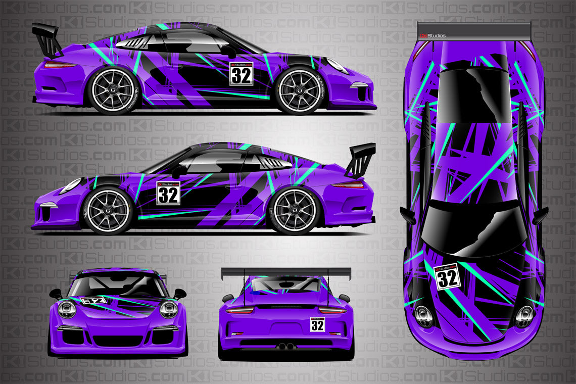 Vinyl Wrap for Racing Liveries