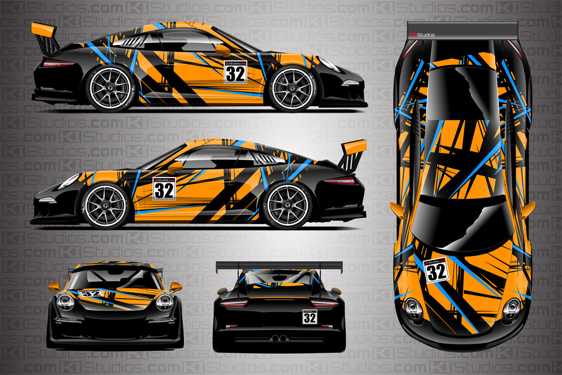 Vinyl Wrap for Racing Liveries