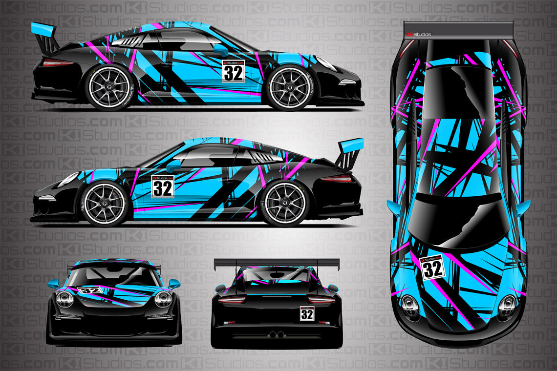 Vinyl Wrap for Racing Liveries