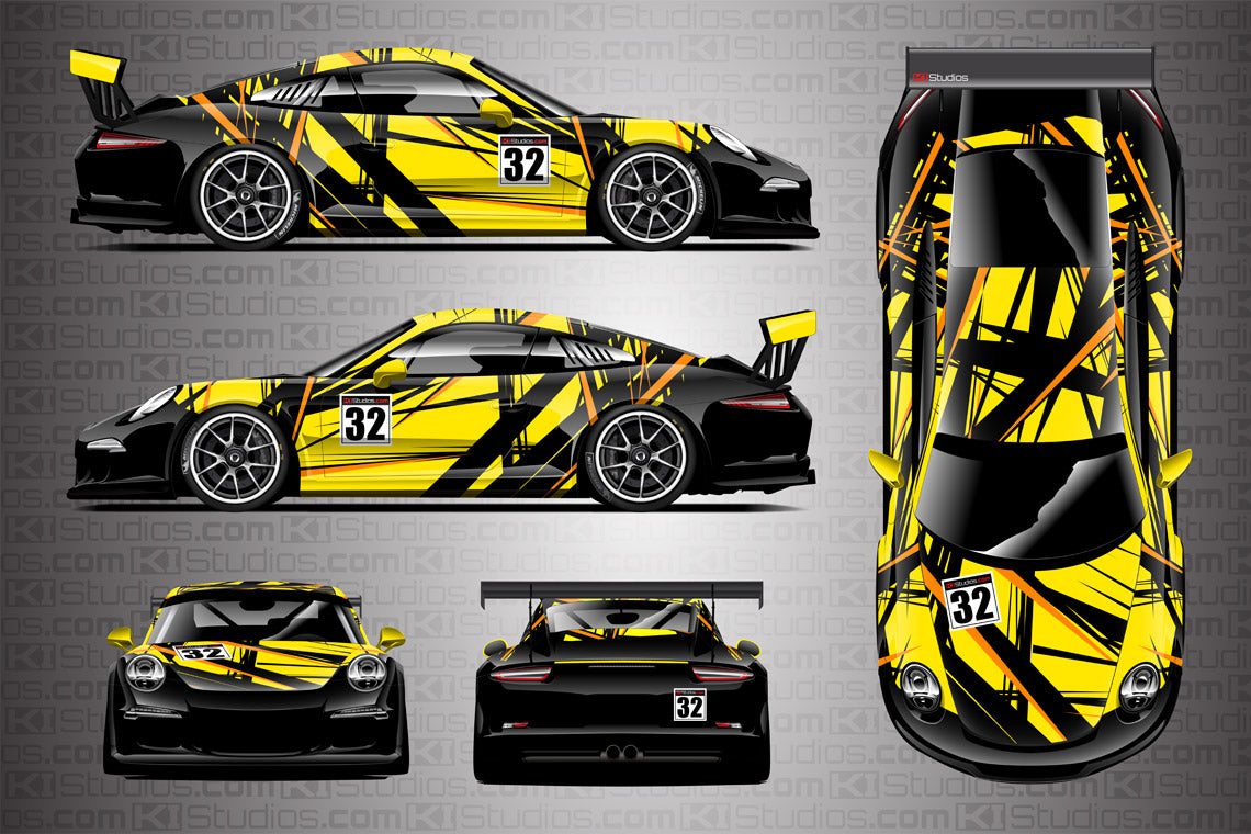 Vinyl Wrap for Racing Liveries