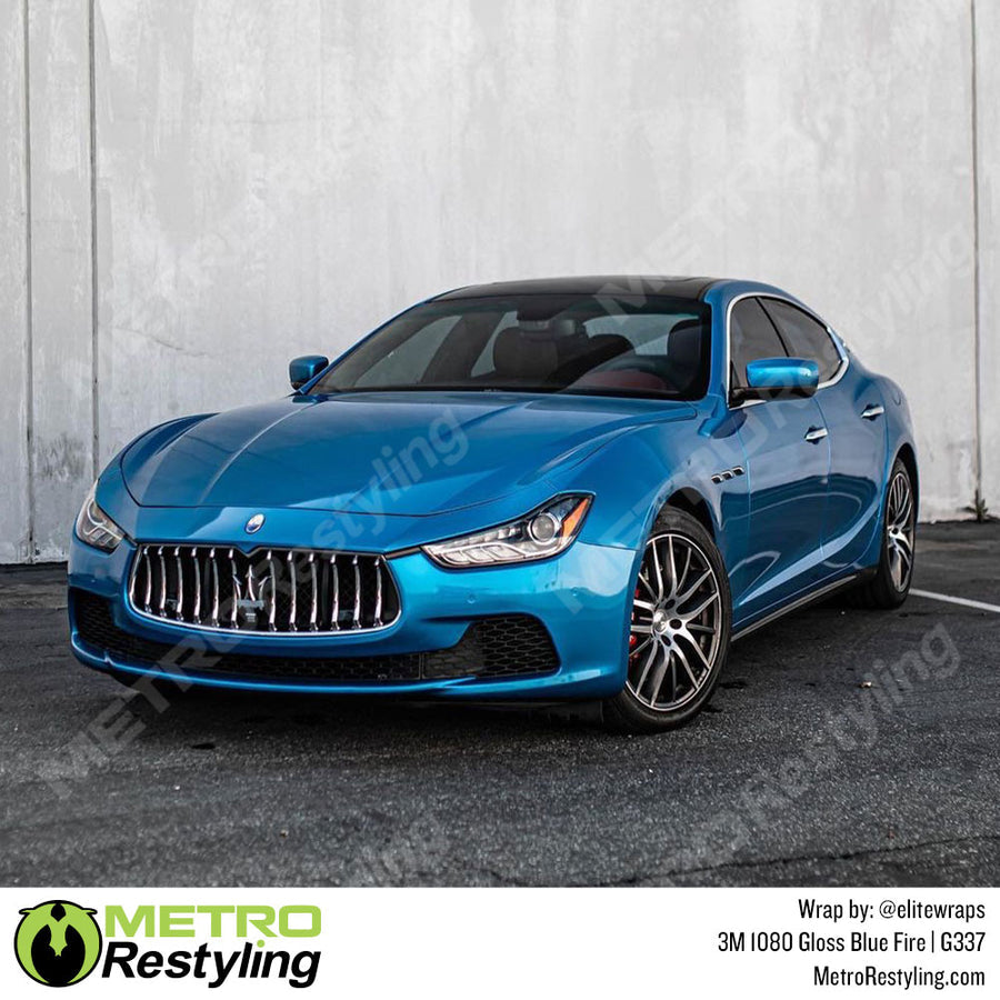 Gloss Blue Fire by 3M (1080-G337)