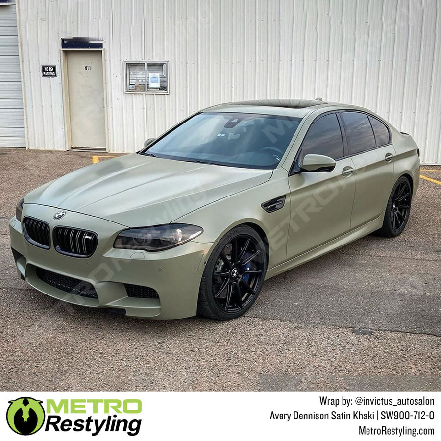 Satin Khaki Green by Avery Dennison (SW900-712-O)