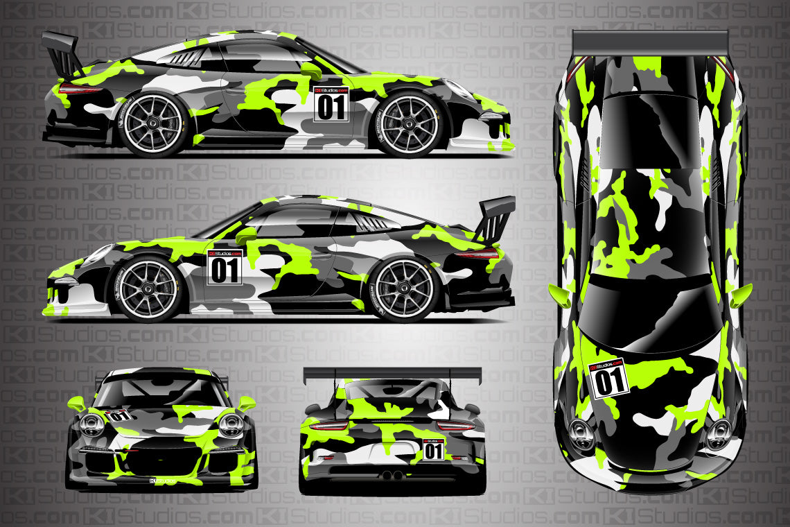 Vinyl Wrap for Racing Liveries