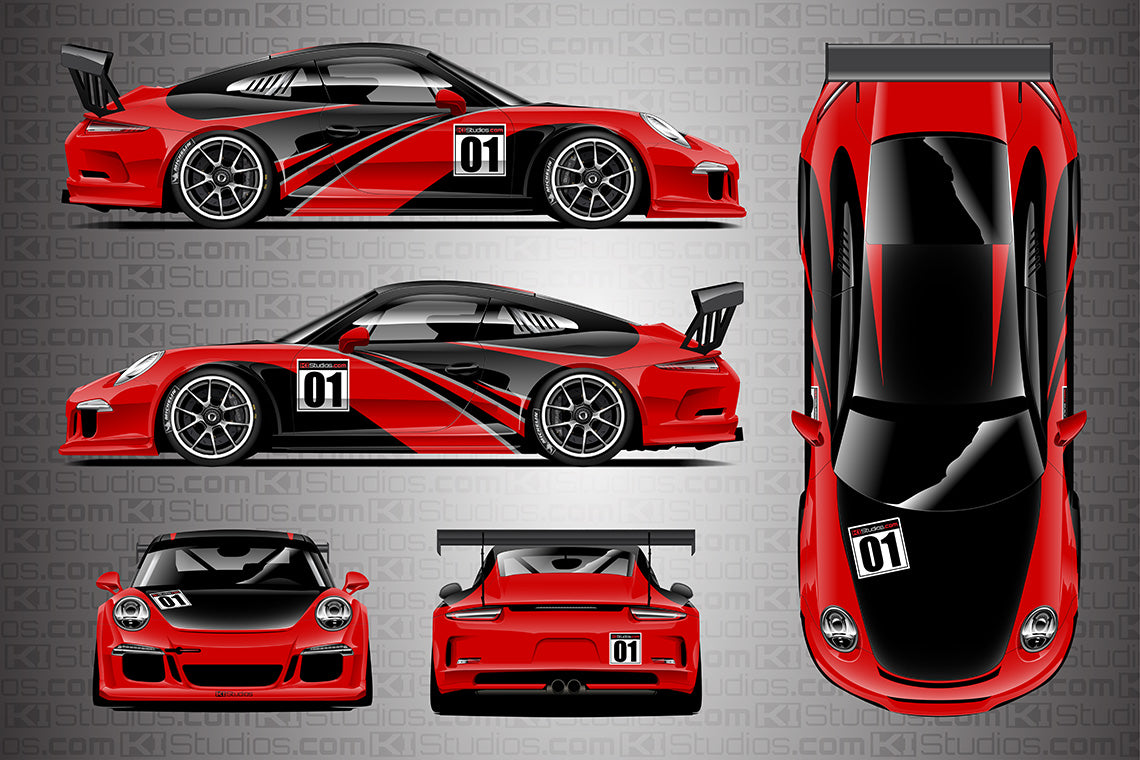 Vinyl Wrap for Racing Liveries