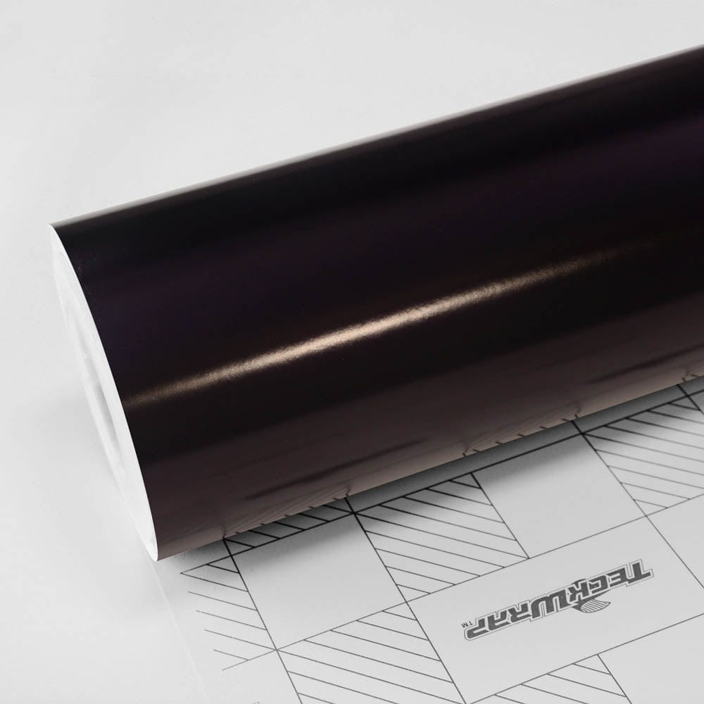 Satin Metallic Aubergine Silk by TeckWrap (HM06)