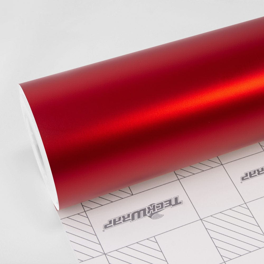 Satin Metallic Flame Red by TeckWrap (SMT15)