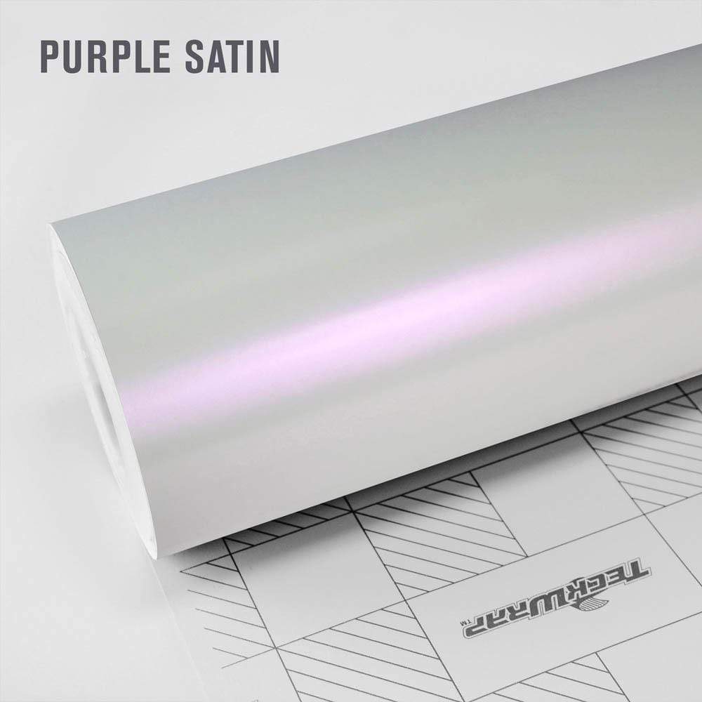Satin White Chameleons Purple Satin by TeckWrap (CK907)