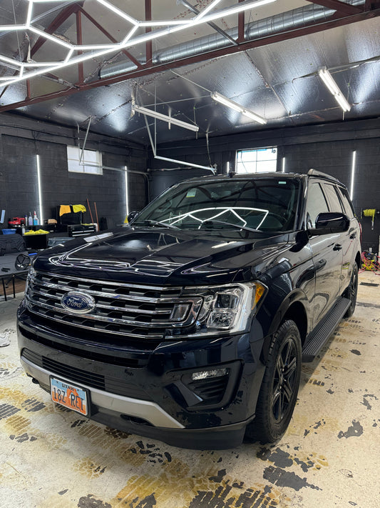 Rev Up Your Ride: Experience the Ultimate Protection with TRON Auto Lab's KAVACA Paint Protection Film on the 2021 Ford Expedition in Salt Lake City!