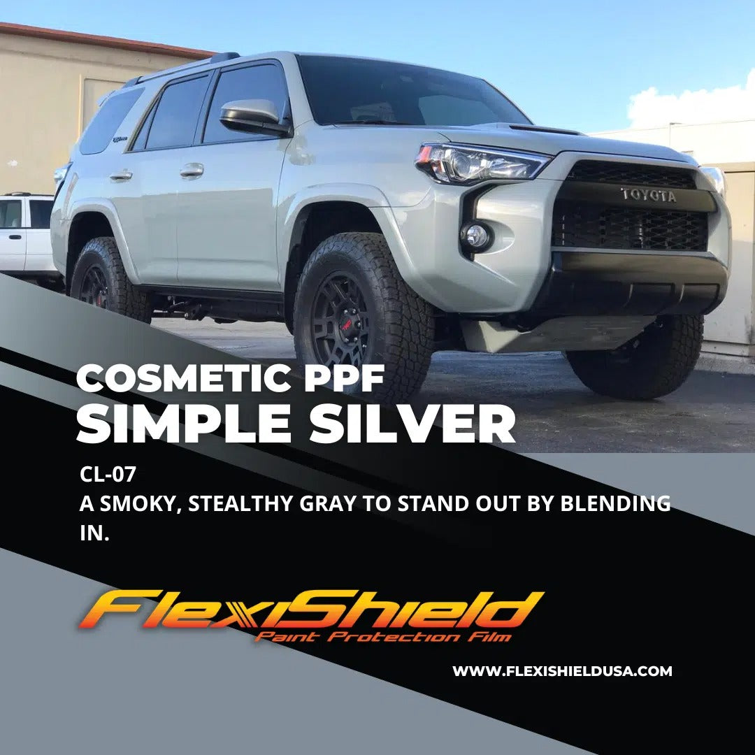 Gloss Simple Silver by FlexiShield (CL-07)