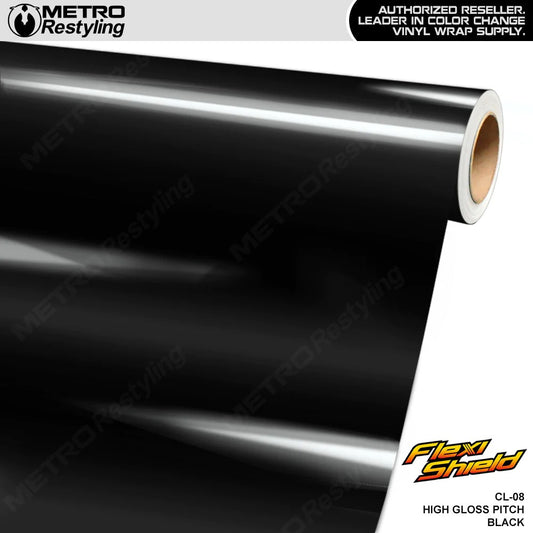 Gloss Pitch Black by FlexiShield (CL-08)