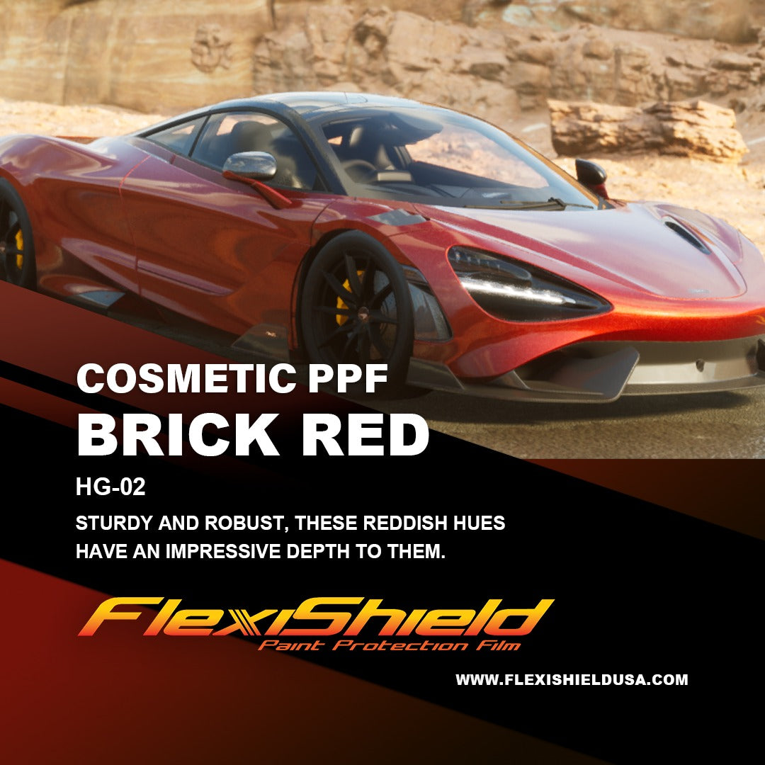 Gloss Brick Red Metallic by FlexiShield (HG-02)
