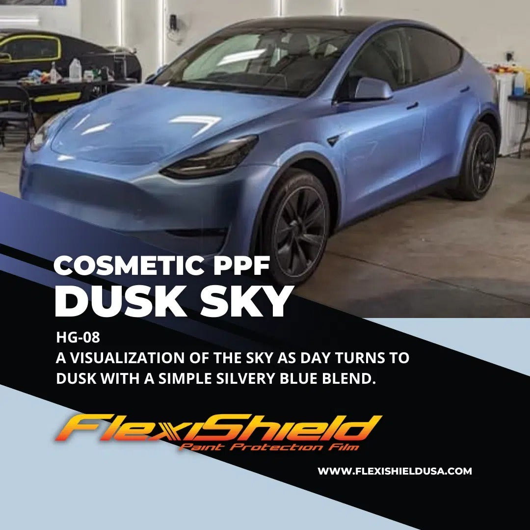 Gloss Dusk Sky Blue Metallic by FlexiShield (HG-08)