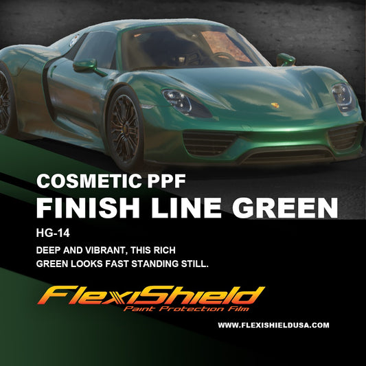 Gloss Finish Line Green Metallic by FlexiShield (HG-14)