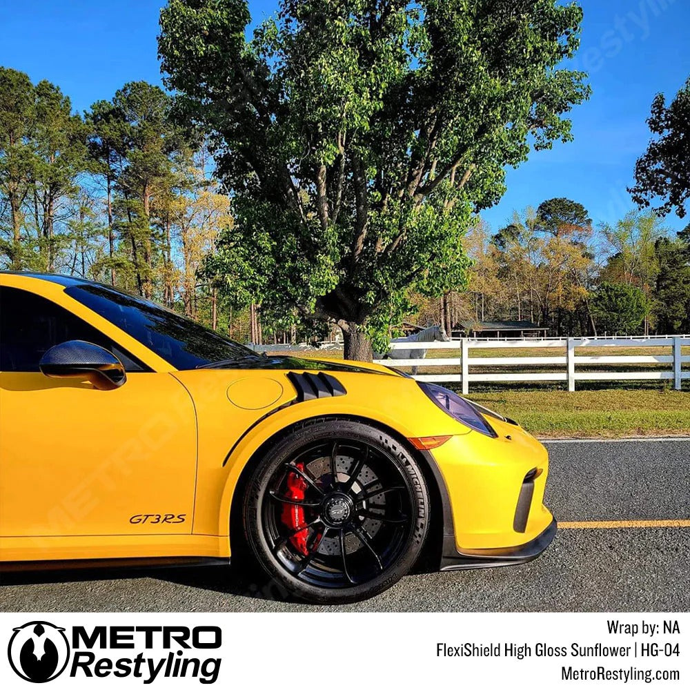 Gloss Sunflower Yellow Metallic by FlexiShield (HG-04)