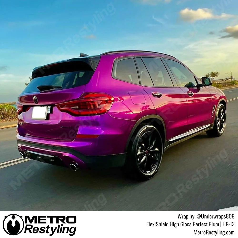 Gloss Perfect Plum Metallic by FlexiShield (HG-12)