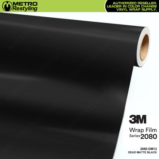 Matte Dead Black by 3M (1080-DM12)