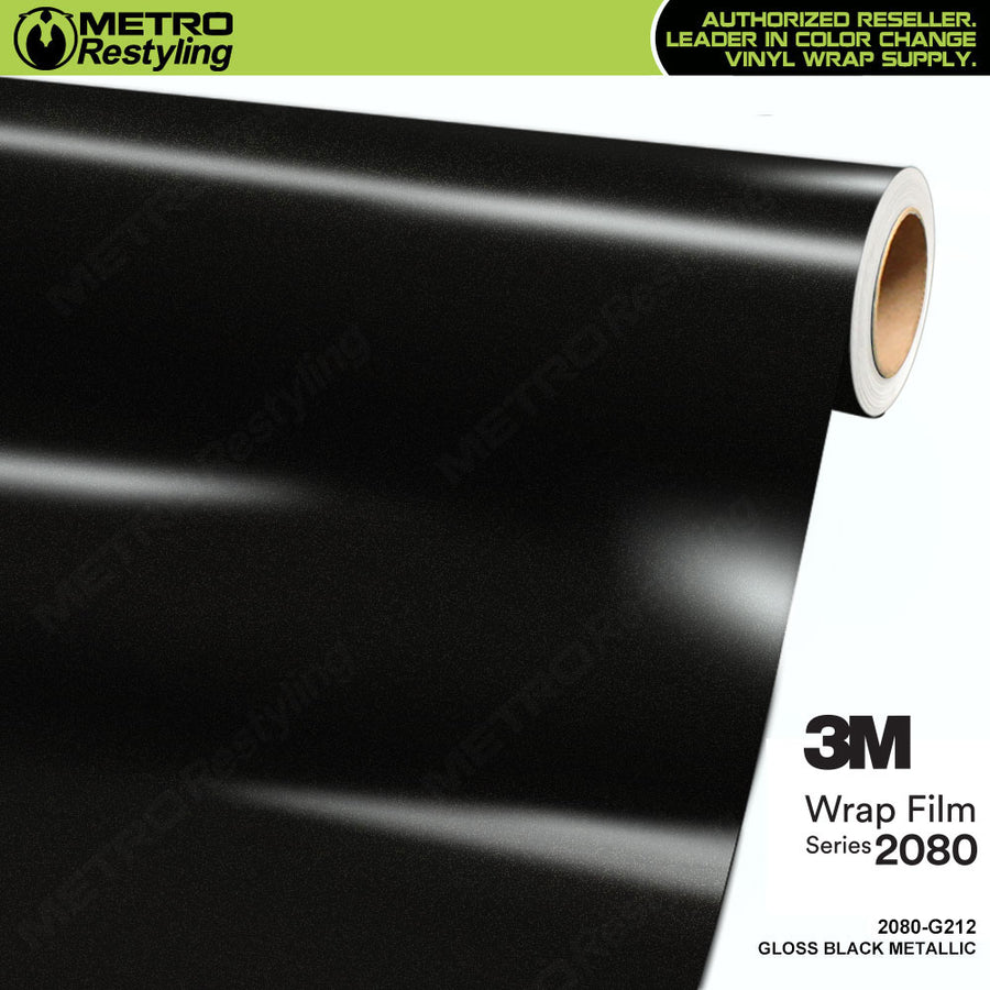 Gloss Black Metallic by 3M (2080-G212)