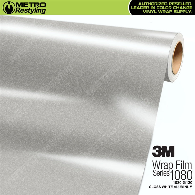 Gloss White Aluminum by 3M (1080-G120)