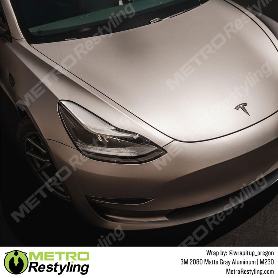 Matte Gray Aluminum by 3M (2080-M230)