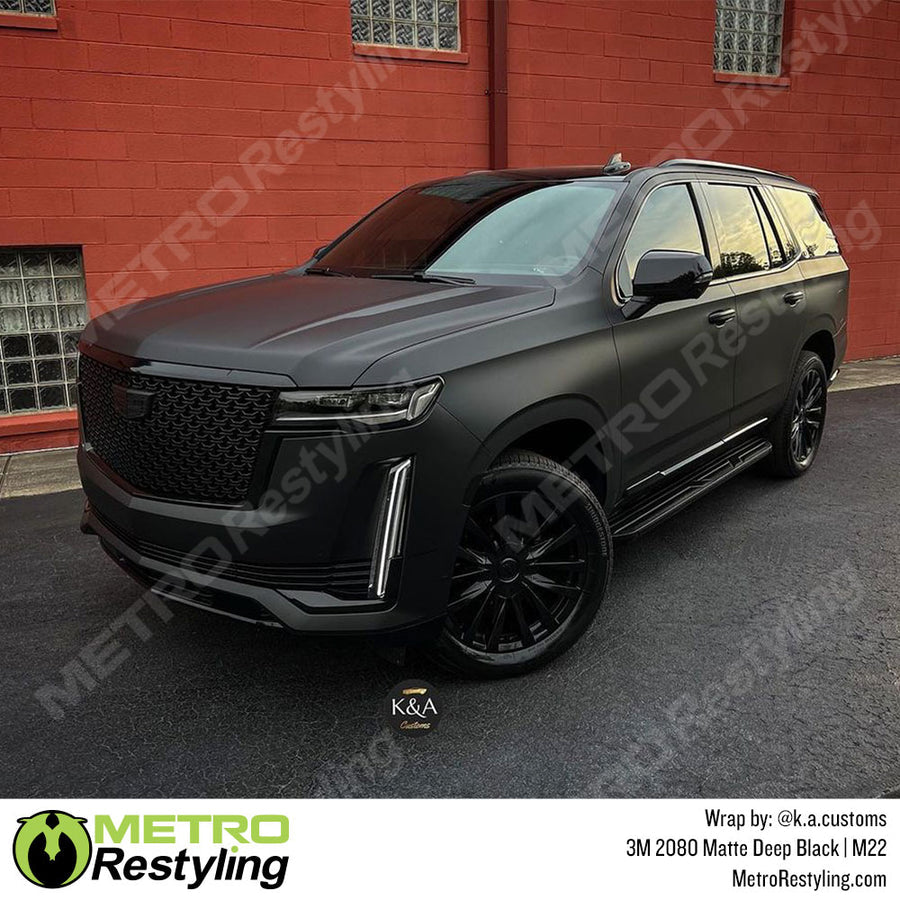 Matte Deep Black by 3M (2080-M22)