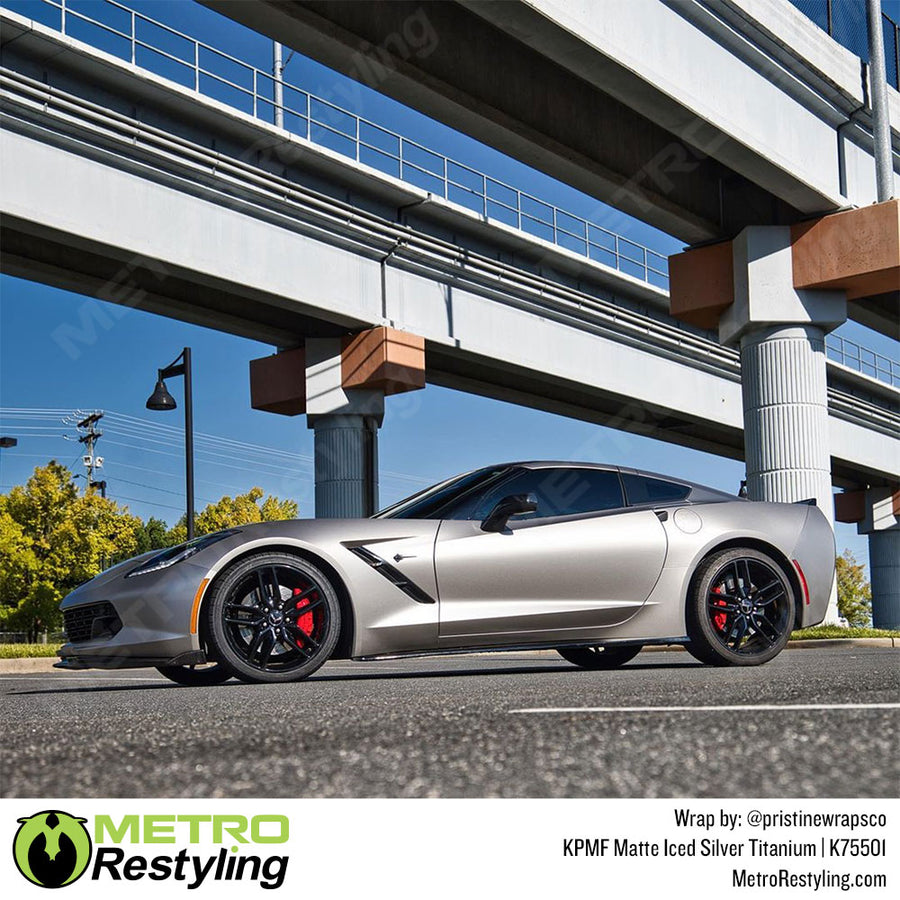 Matte Iced Silver Titanium by KPMF (K75501)
