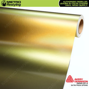 Satin Fresh Spring Gold / Silver by Avery Dennison (SW900-251-S)