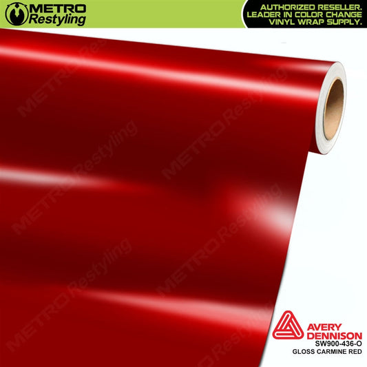 Gloss Carmine Red by Avery Dennison (SW900-436-O)