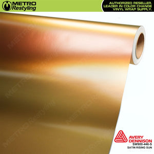 Satin Rising Sun Red / Gold by Avery Dennison (SW900-446-S)