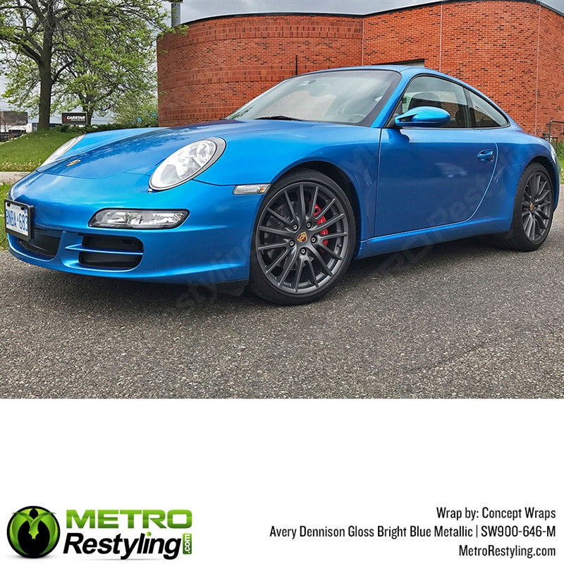 Gloss Metallic Bright Blue by Avery Dennison (SW900-646-M)