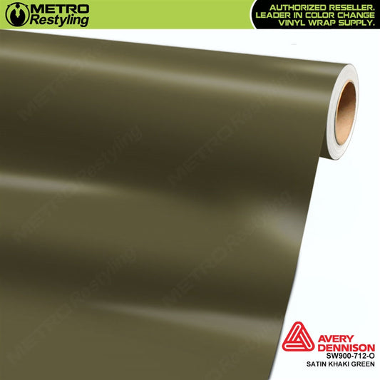 Satin Khaki Green by Avery Dennison (SW900-712-O)